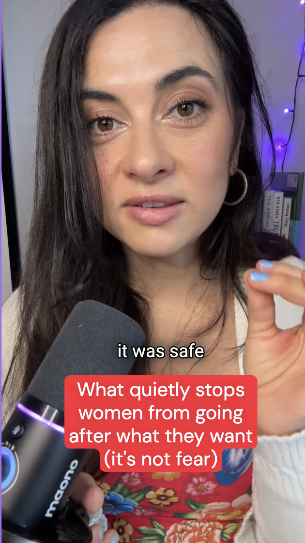 TikTok: what quietly stops women from going after what they want